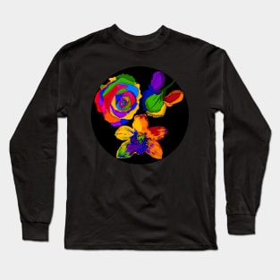 Orchid, Rose, Iris 2 Long Sleeve T-Shirt